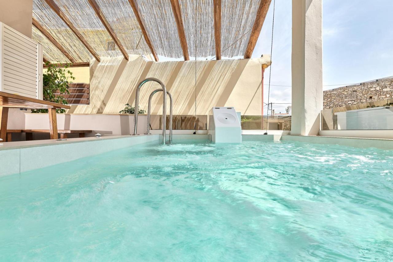 2 Bedroom Villa With Heated Swimming Pool-Spa Whirlpool-Bbq! Melidhónion Екстериор снимка