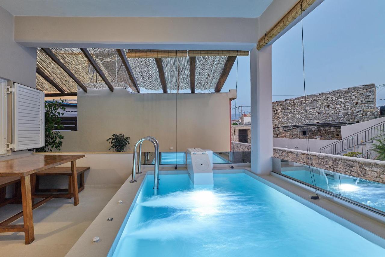 2 Bedroom Villa With Heated Swimming Pool-Spa Whirlpool-Bbq! Melidhónion Екстериор снимка